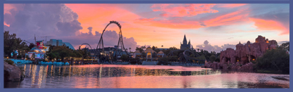 Universal Orlando sunset