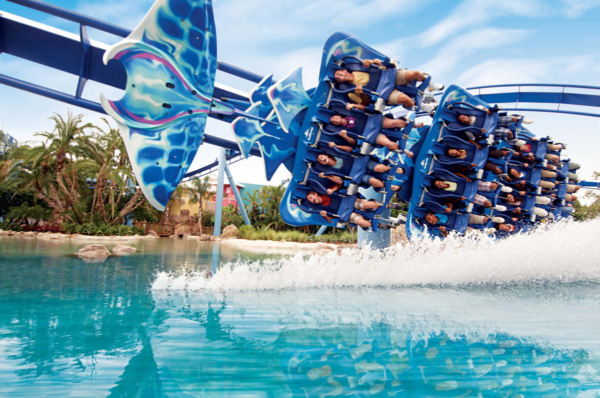 SeaWorld Manta ride